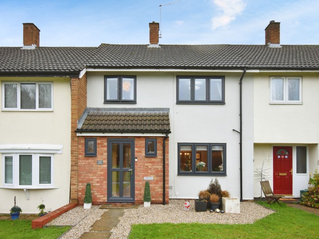 3 bed terraced house for sale in East Park, Old Harlow, Essex CM17, £
