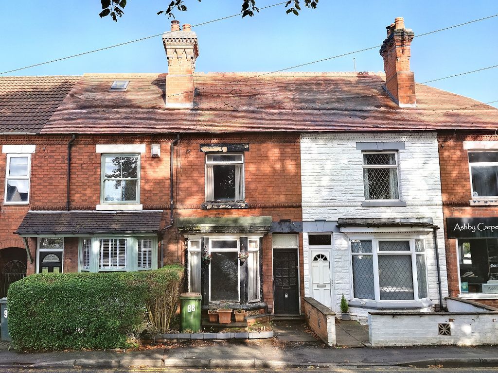 4 bed terraced house for sale in Smisby Road, AshbyDeLaZouch LE65, £