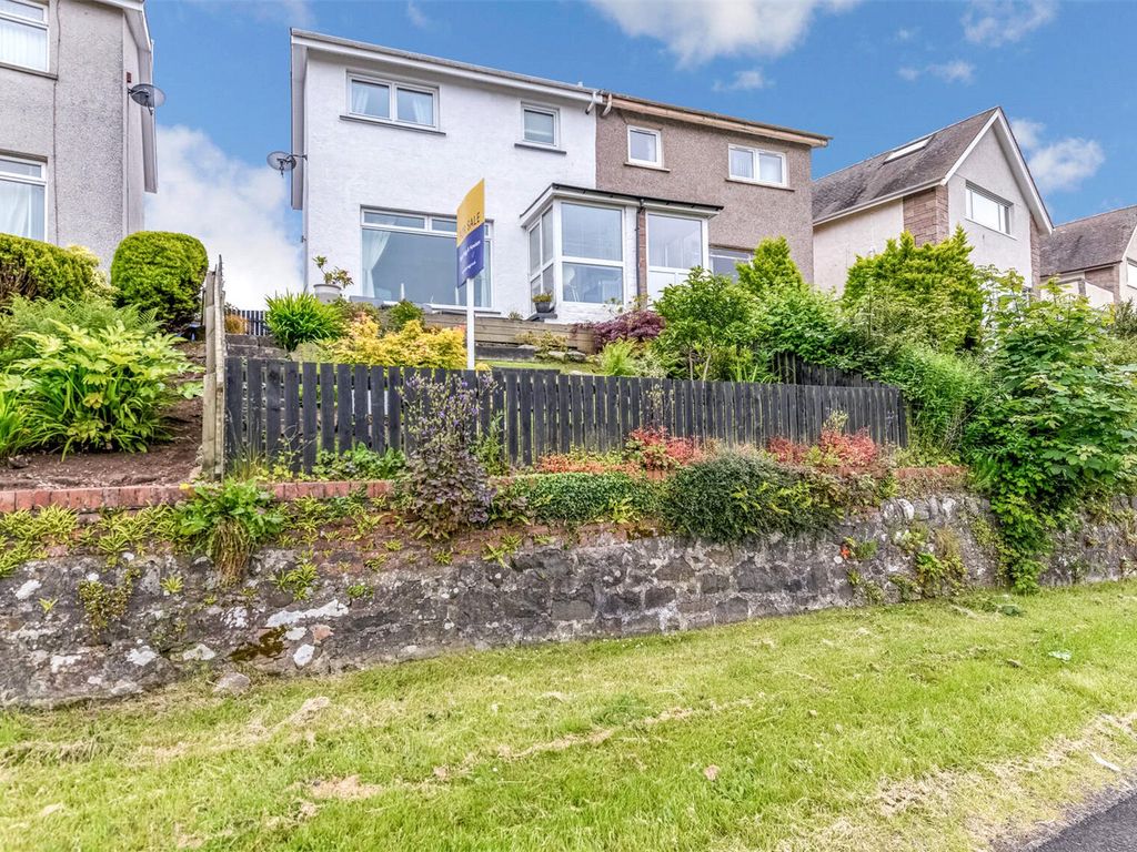3 bed semidetached house for sale in Windsor Gardens, Largs, North