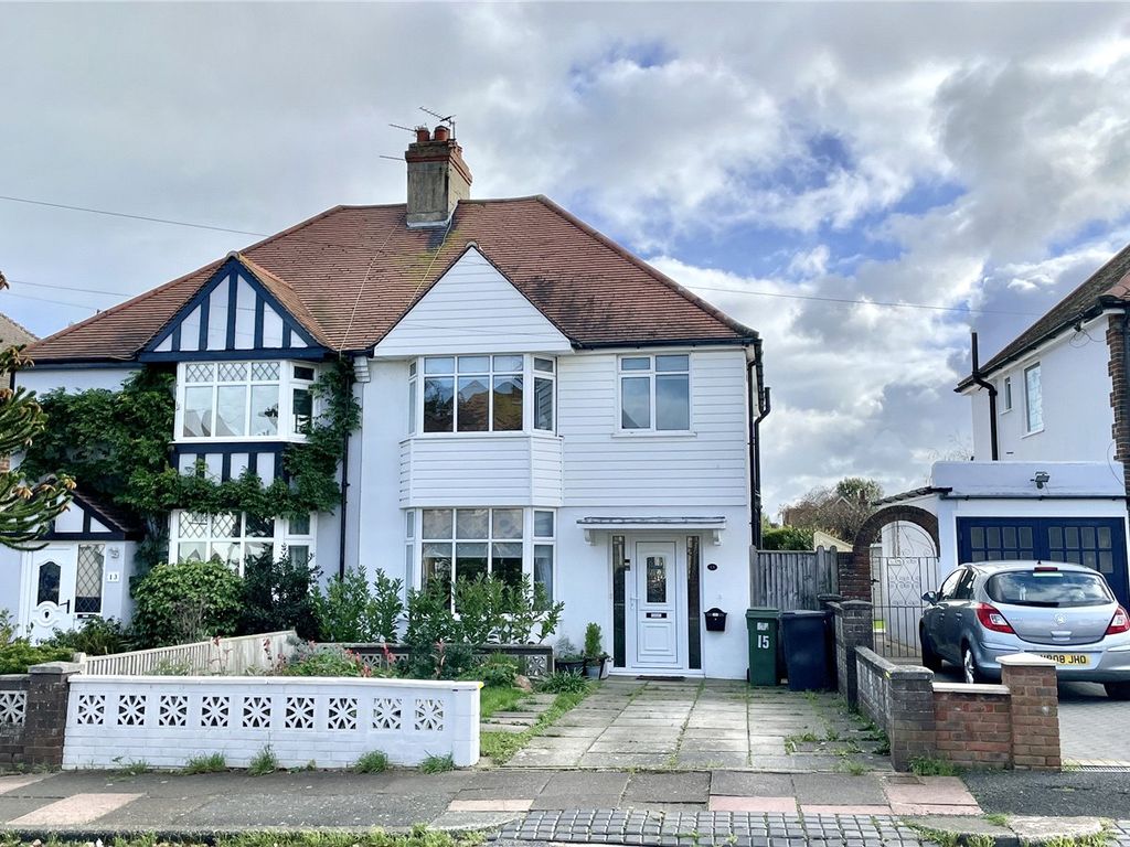 3 bed semidetached house for sale in Freeman Avenue, Eastbourne BN22