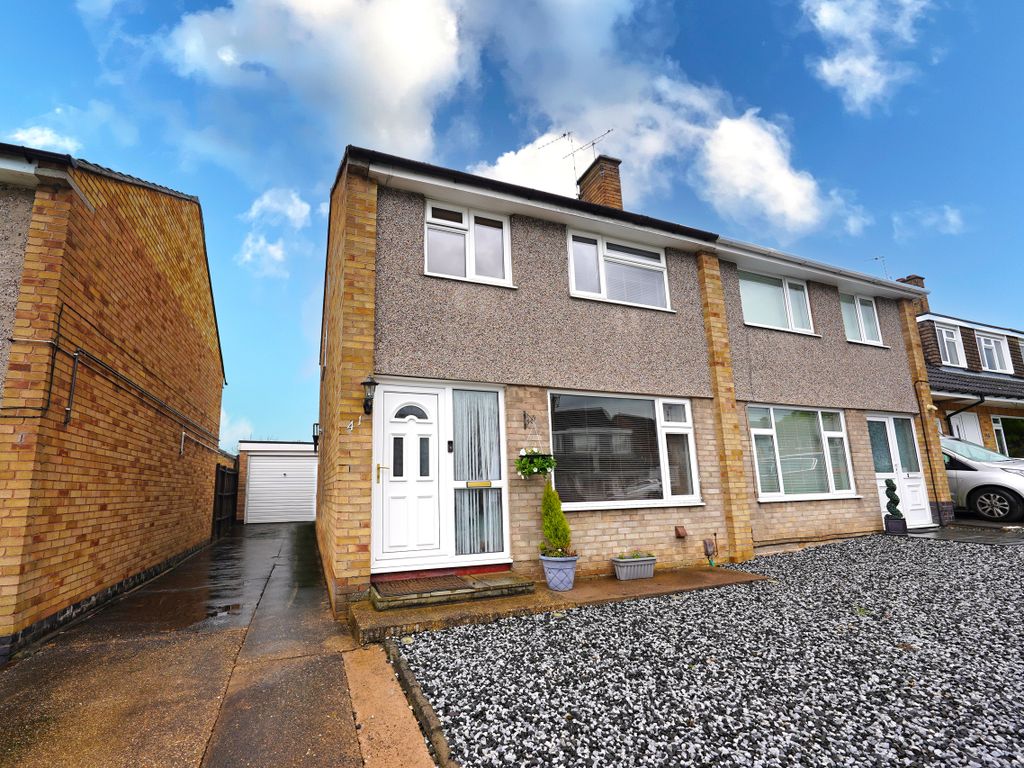 Semidetached house for sale in Bignal Drive, Leicester Forest East