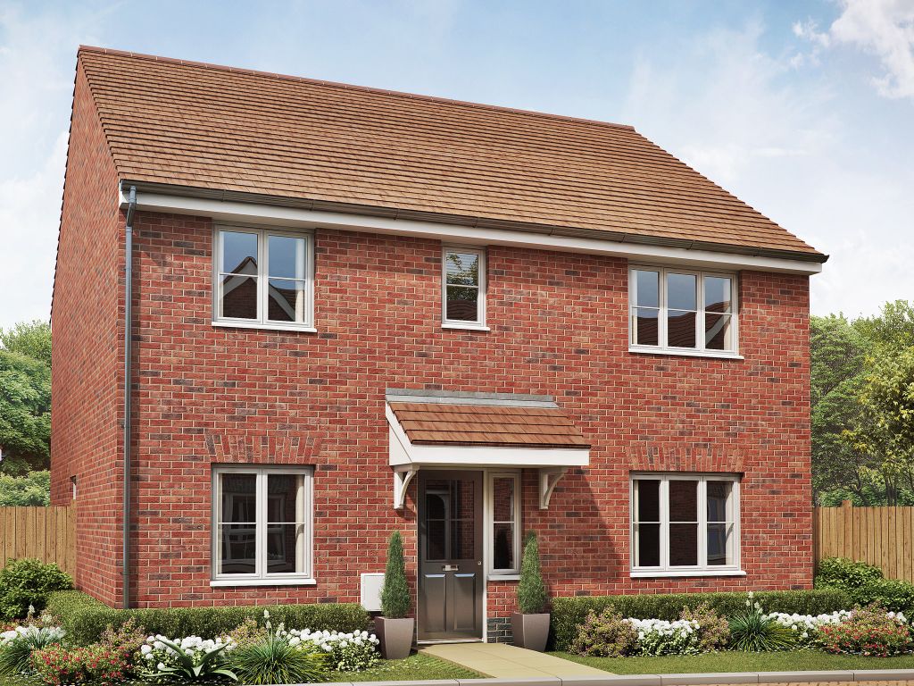 New home, 4 bed detached house for sale in "The Marlborough" at Moor