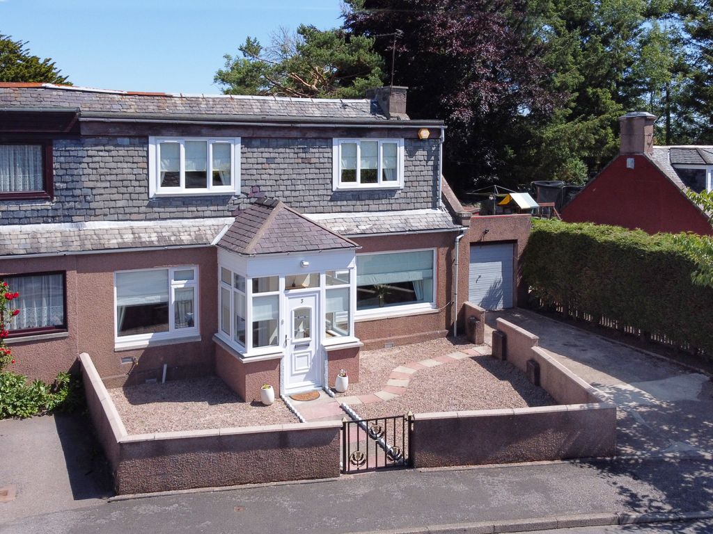4 bed semidetached house for sale in Station Road, Fordoun