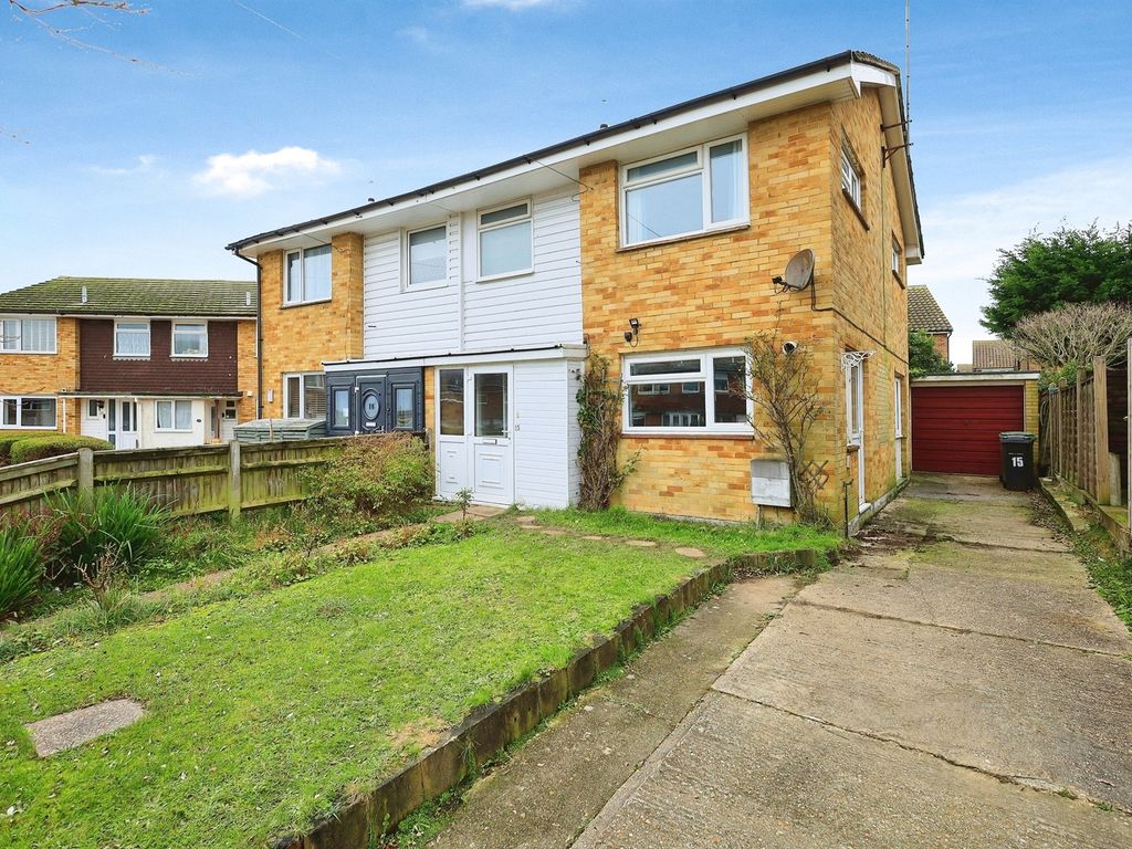 3 bed semidetached house for sale in Christine Close, BexhillOnSea