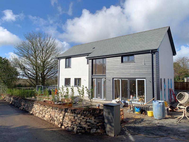 New home, 4 bed property for sale in Coombe Road, Lanjeth, Cornwall
