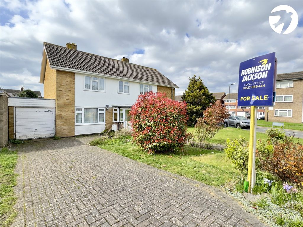 3 bed semidetached house for sale in Azalea Drive, Swanley, Kent BR8