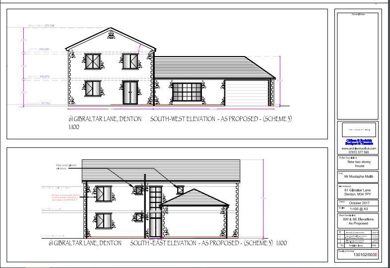 Land for sale in Gibraltar Lane, Denton, Manchester M34, £210,000 Zoopla