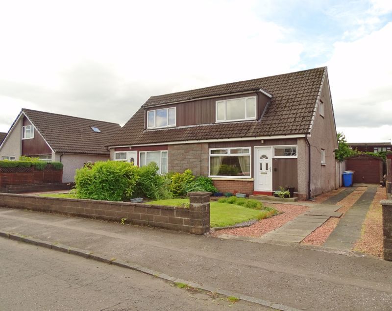 3 bed semidetached house for sale in Lipney, Menstrie FK11, £207,500