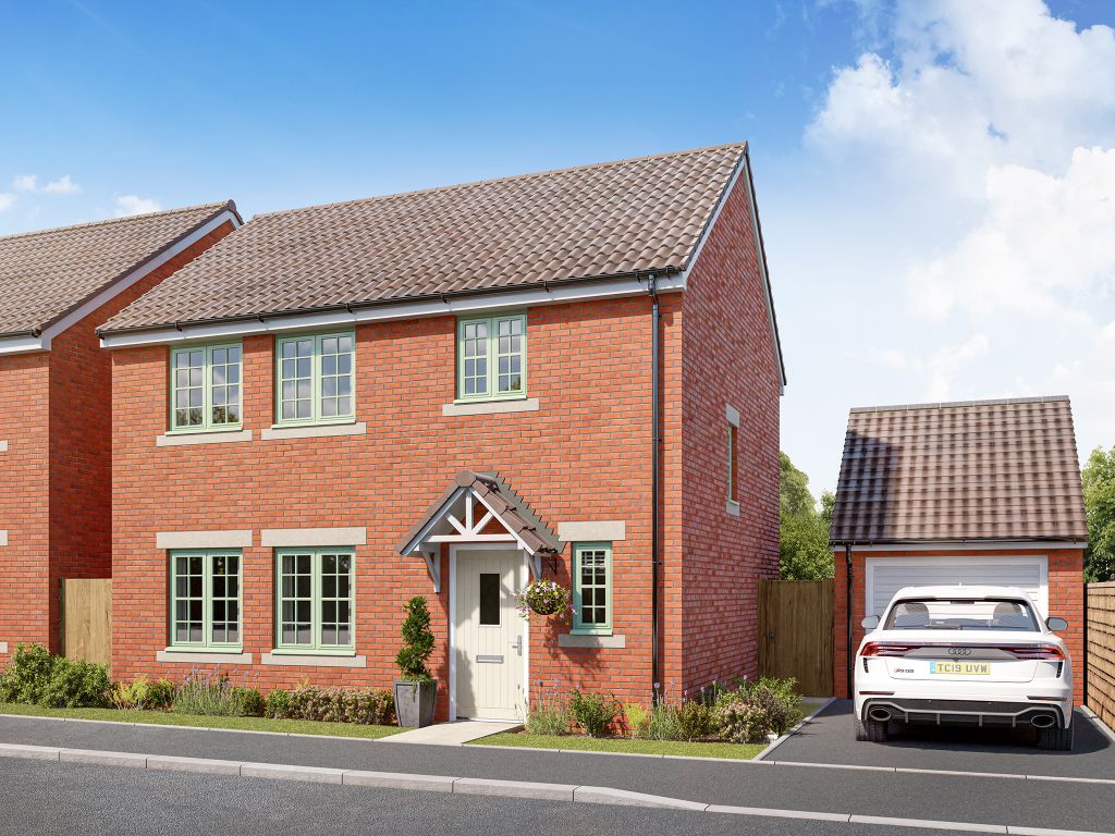 New home, 3 bed detached house for sale in "The Whitehall" at Victoria