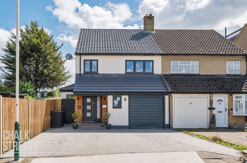 3 bed semidetached house for sale in Eldred Gardens, Upminster RM14, £575,000 Zoopla