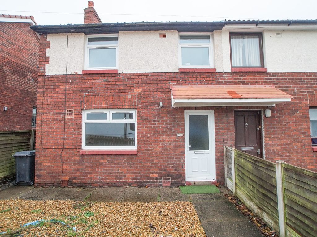 3 bed semidetached house for sale in Brookside, Carlisle CA2, £75,000