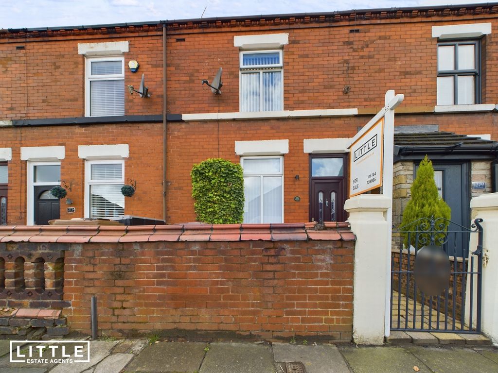 2 bed terraced house for sale in City Road, St. Helens WA10, £125,000