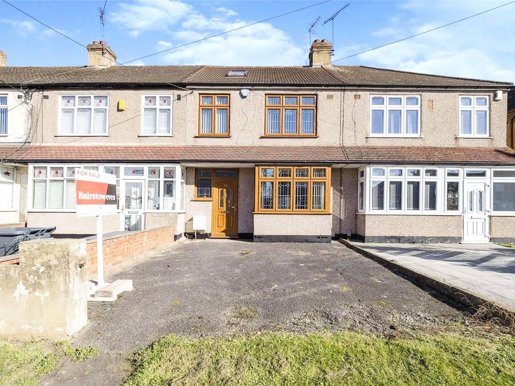 4 bed terraced house for sale in Askwith Road, Rainham RM13, £465,000