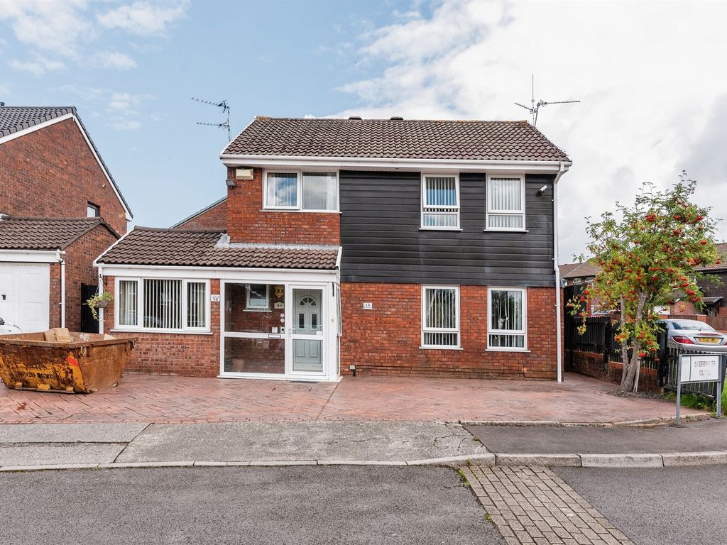 4 bed detached house for sale in Sheerwater Close, St. Mellons, Cardiff