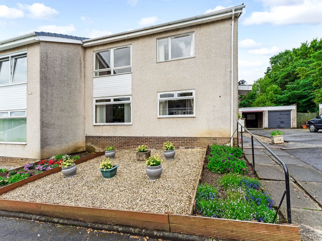 2 bed flat for sale in Glazert Place, Milton Of Campsie G66, £99,000