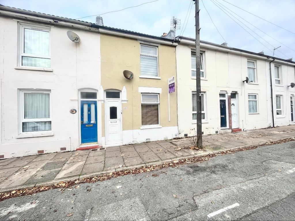 2 bed terraced house for sale in Lower Derby Road, Stamshaw, Portsmouth