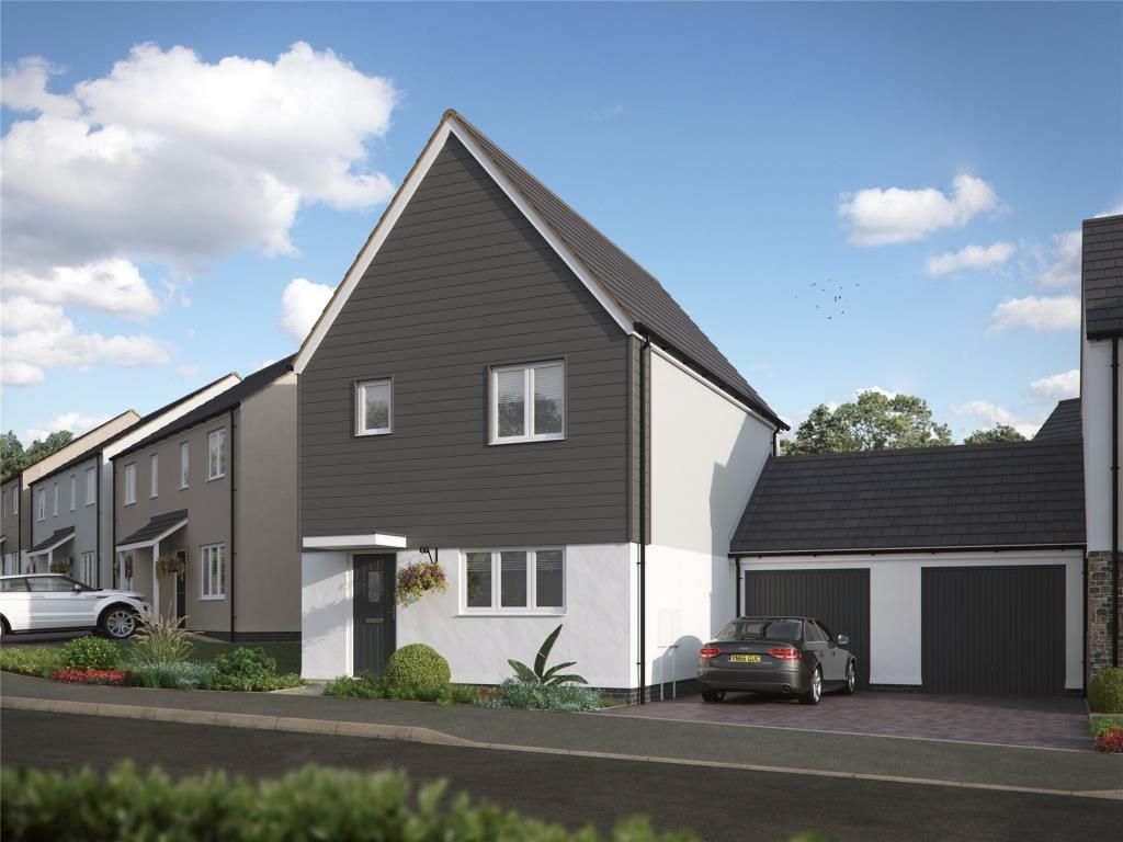 New home, 3 bed linkdetached house for sale in Copper Hills, Hayle