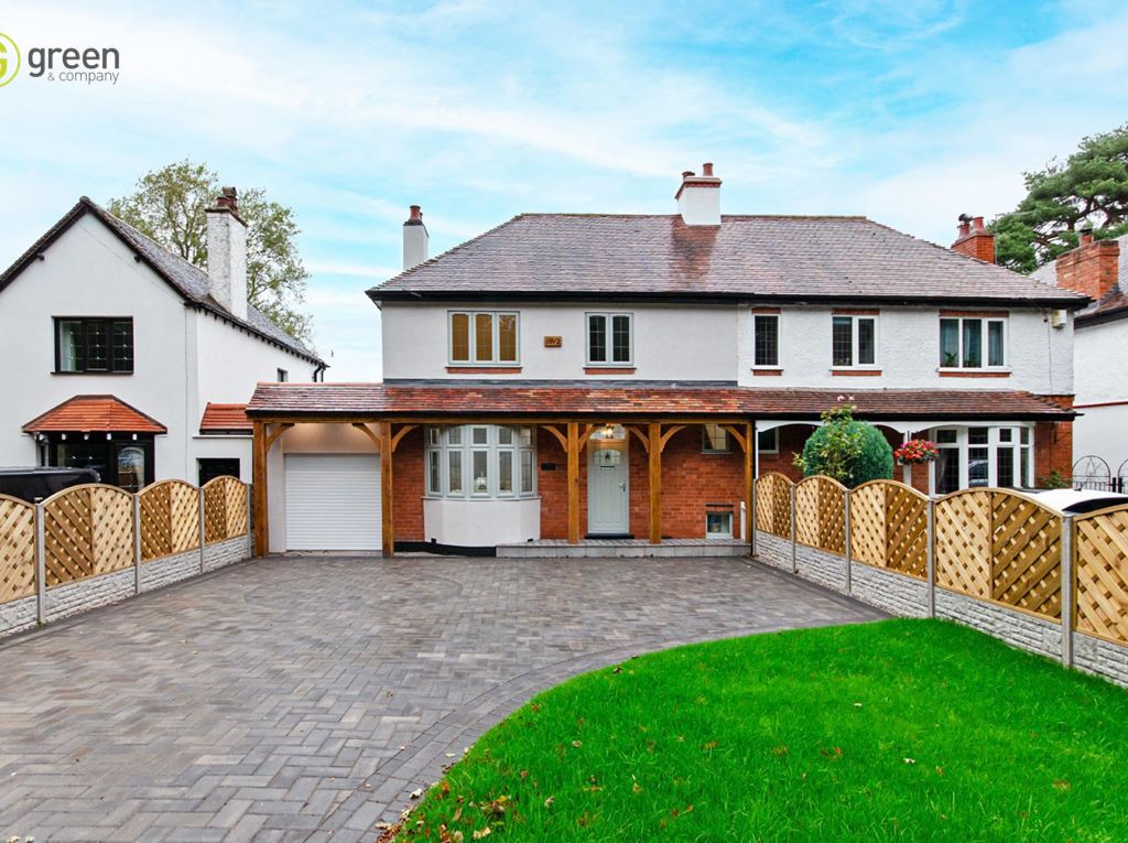 3 bed semidetached house for sale in Aldridge Road, Little Aston WS9