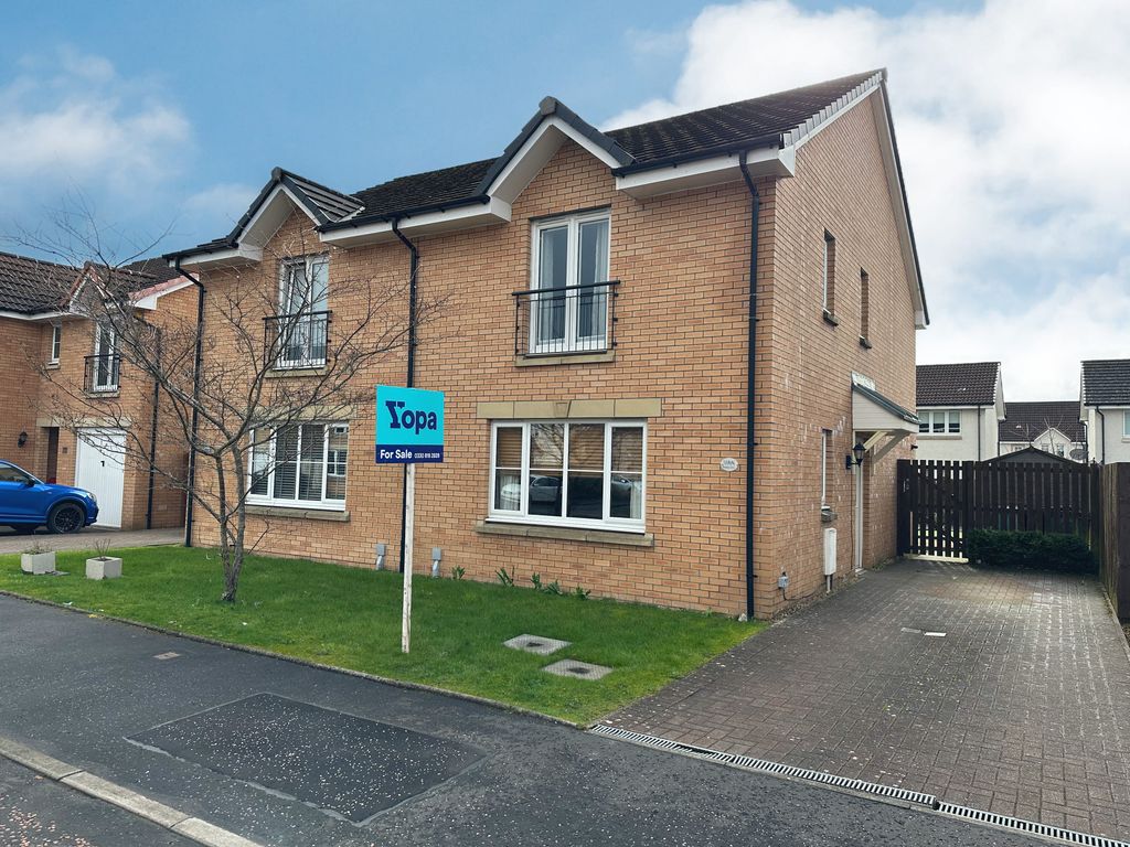 3 bed semidetached house for sale in Shankly Drive, Newmains, Wishaw ML2 Zoopla