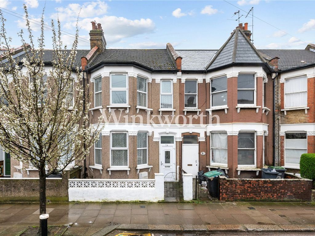 3 bed terraced house for sale in Downhills Park Road, London N17, £