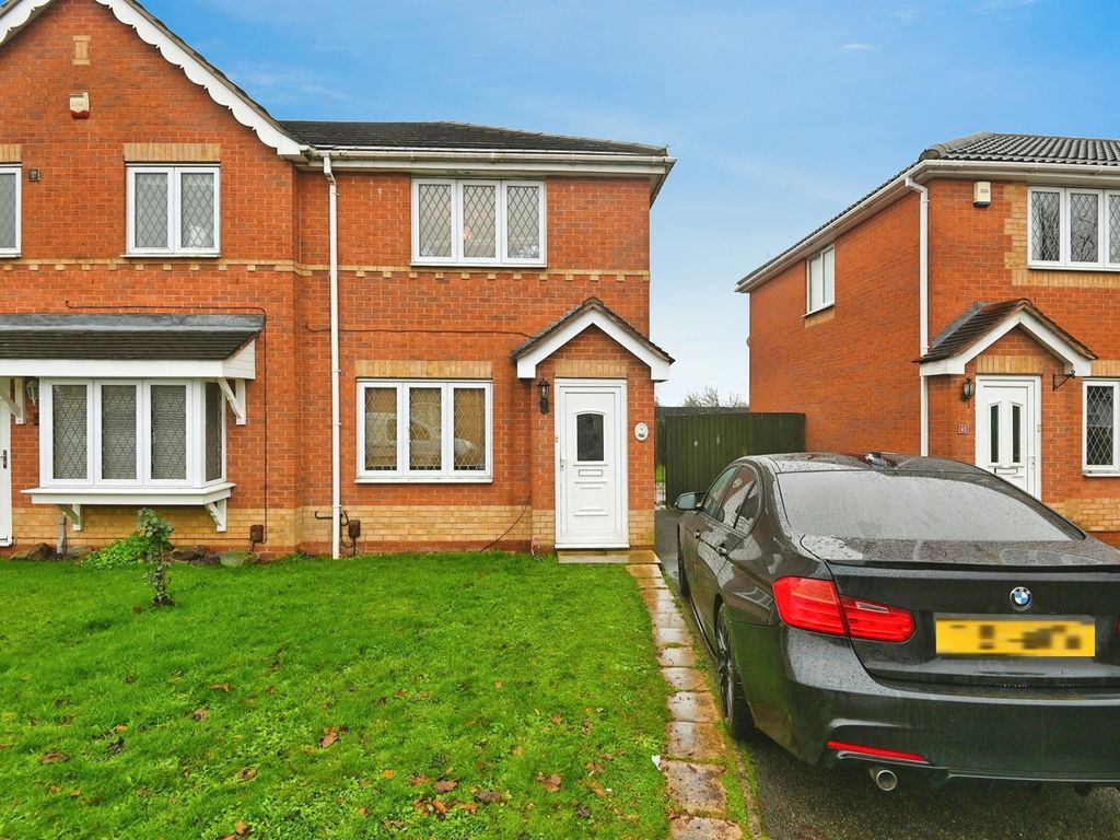 2 bed semidetached house for sale in Mimosa Crescent, Sunnyhill, Derby
