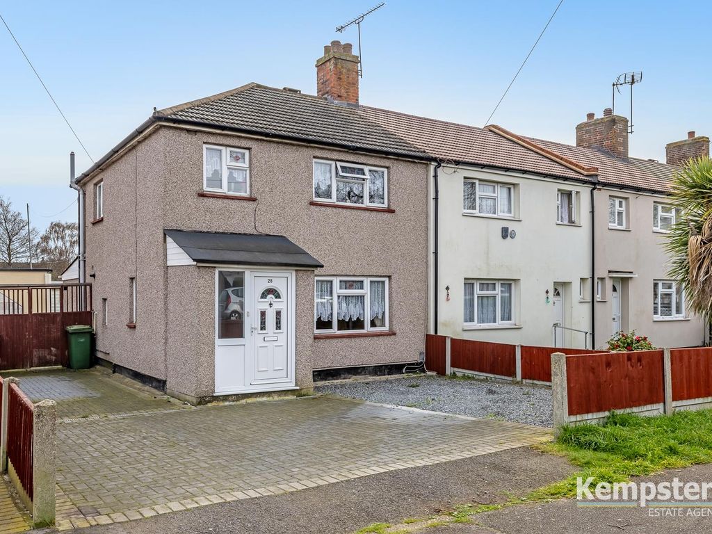3 bed end terrace house for sale in Feenan Highway, Tilbury RM18, £