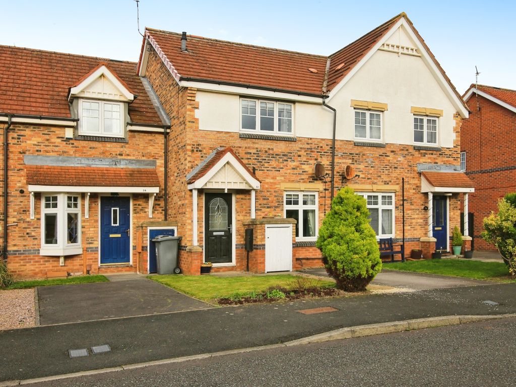 2 bed terraced house for sale in Haswell Gardens, North Shields NE30, £