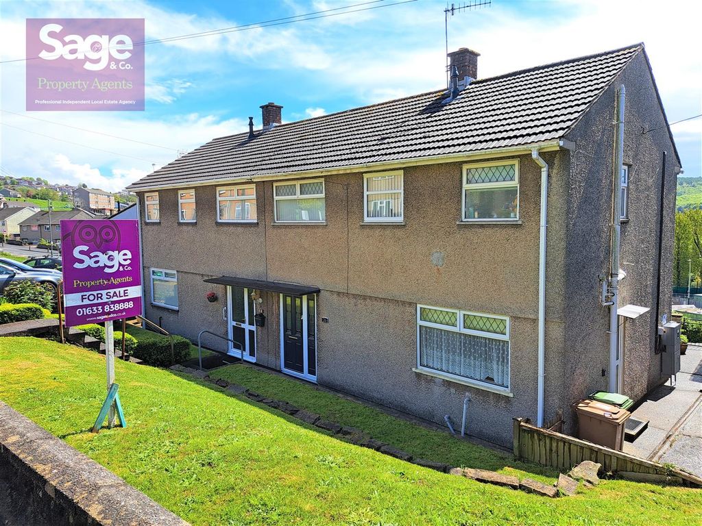 3 bed semidetached house for sale in Birch Grove, Risca, Newport NP11