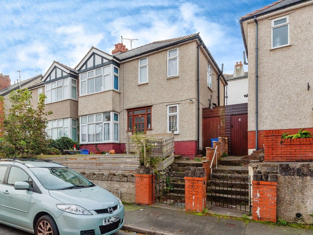 3 bed semidetached house for sale in Dundonald Road, Colwyn Bay LL29