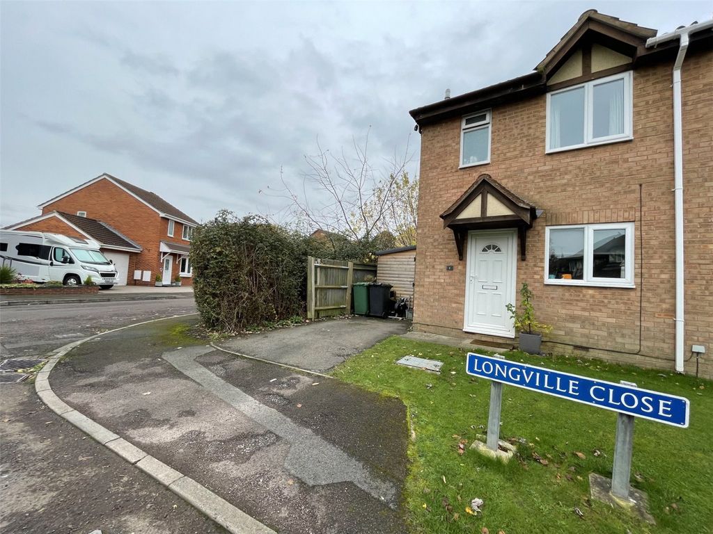 2 bed semidetached house for sale in Longville Close, Abbeymead
