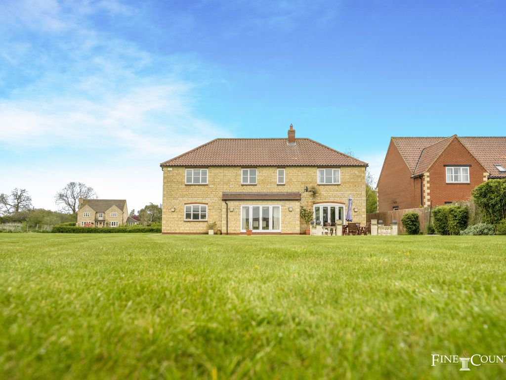 5 bed detached house for sale in Hall Farm Rise, Cawthorpe, Bourne PE10