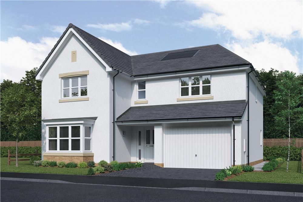 New home, 5 bed detached house for sale in "Thetford" at Muirend Court