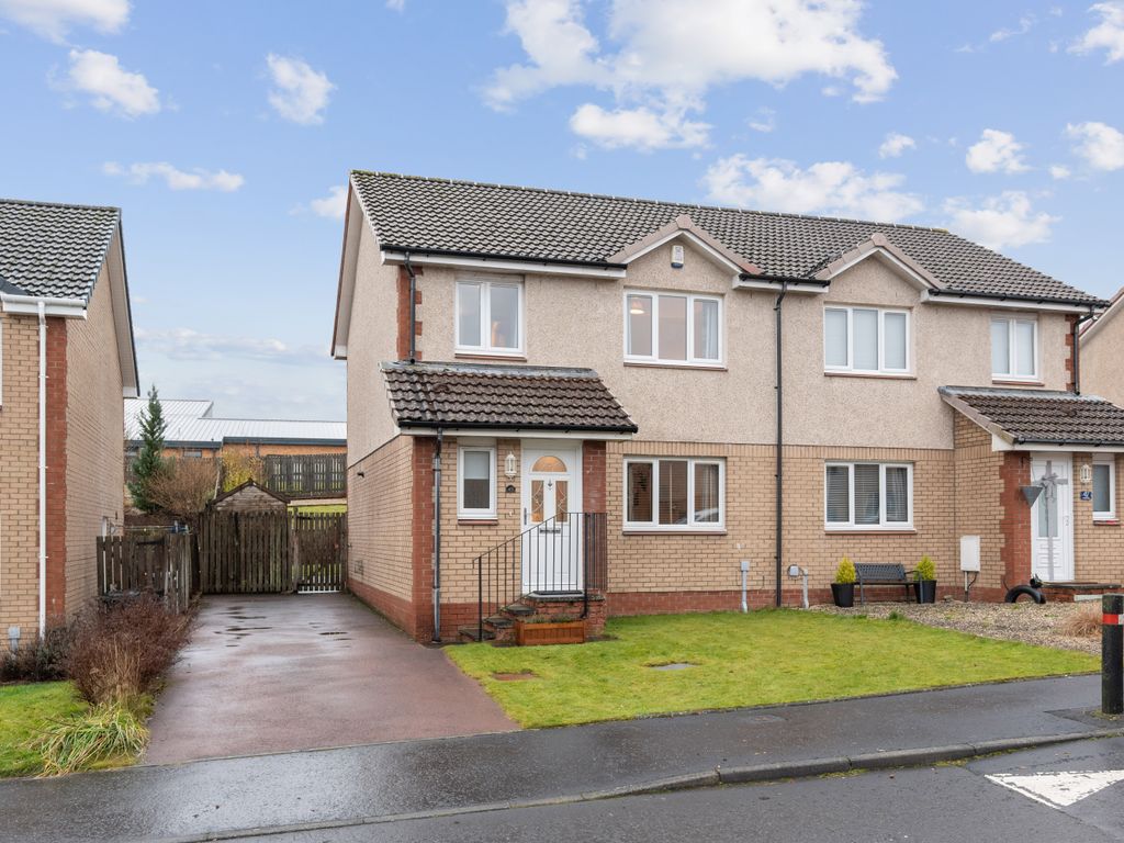 3 bed semidetached house for sale in Priory Lane, Lesmahagow, Lanark