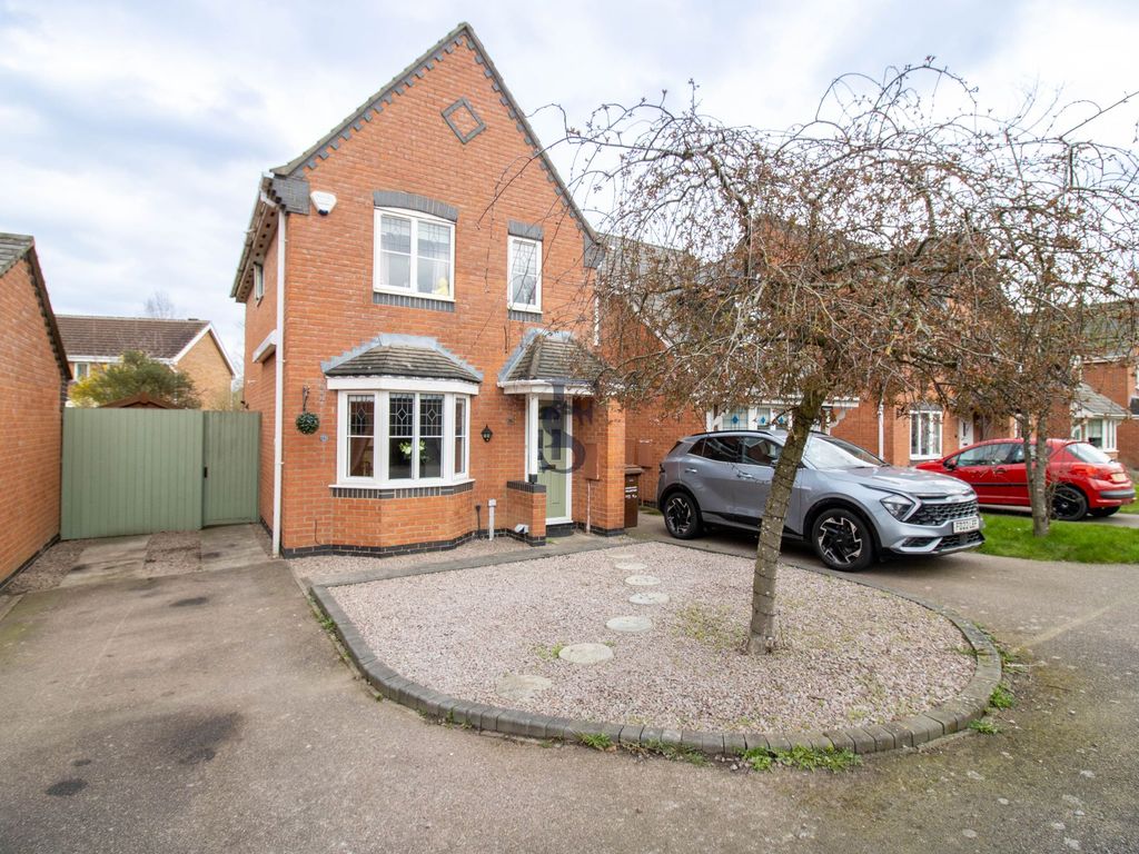 3 bed semidetached house for sale in Kingfisher Road, Mountsorrel