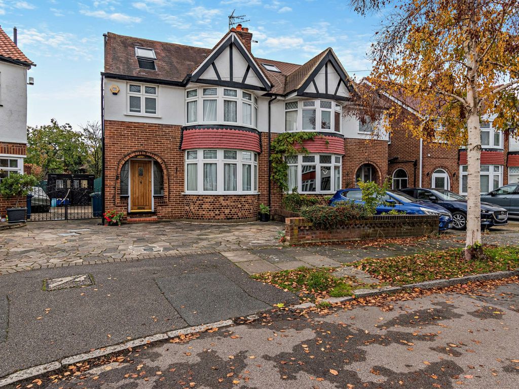4 bed semidetached house for sale in Birkdale Avenue, Pinner HA5, £