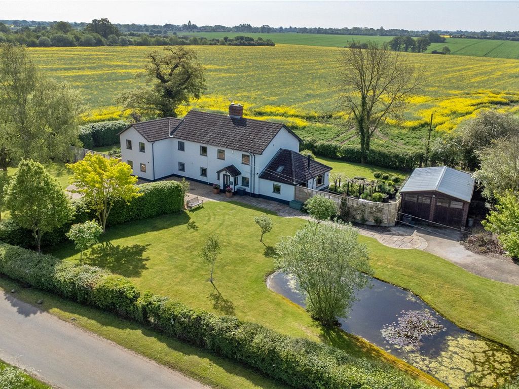 5 bed detached house for sale in Dale Hill, Wetheringsett, Stowmarket