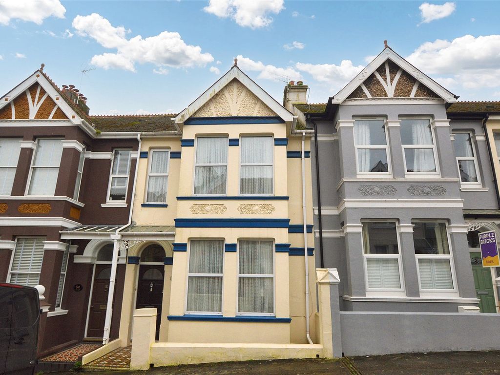 2 bed terraced house for sale in Belair Road, Plymouth, Devon PL2, £