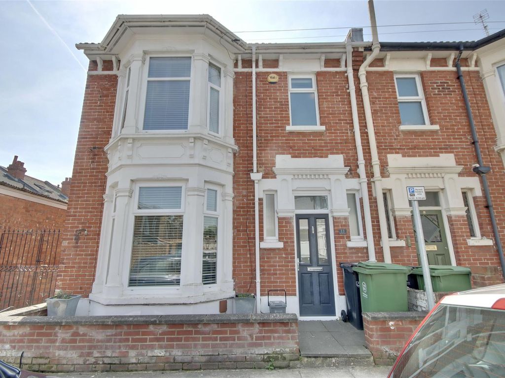 3 bed end terrace house for sale in Heyshott Road, Southsea PO4, £
