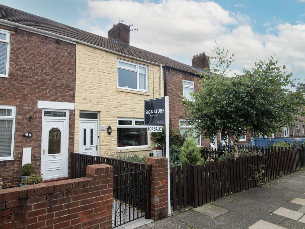 2 bed terraced house for sale in Hawthorn Road, Ashington NE63, £85,000