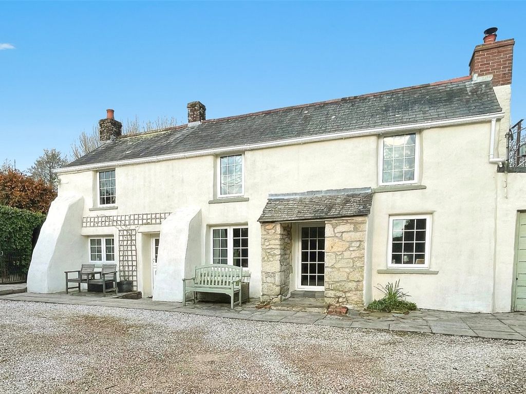 3 bed cottage for sale in Coombe, St. Austell, Cornwall PL26, £550,000