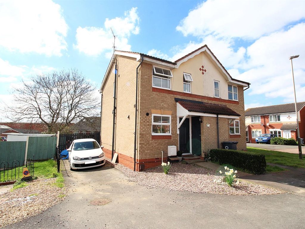 2 bed semidetached house for sale in Grimston Close, Off Barkbythorpe