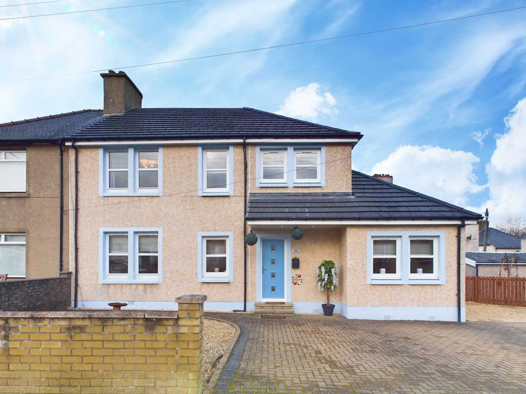 3 bed semidetached house for sale in The Crescent, Lesmahagow ML11, £