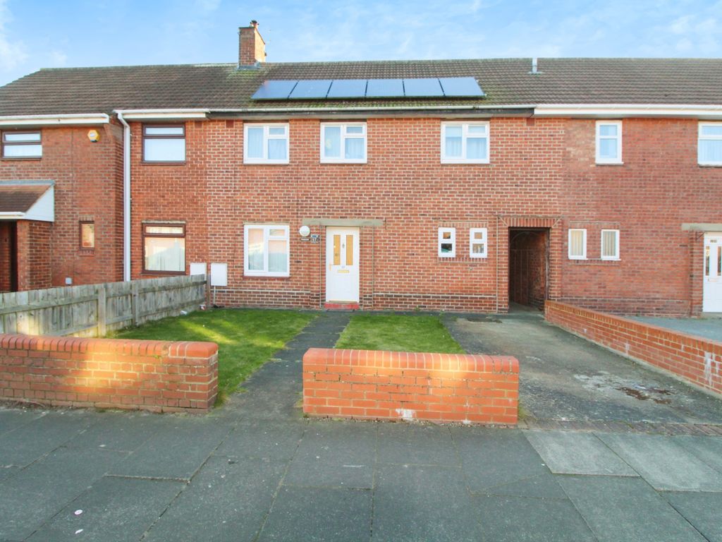 4 bed terraced house for sale in Wordsworth Avenue, Blyth NE24, £