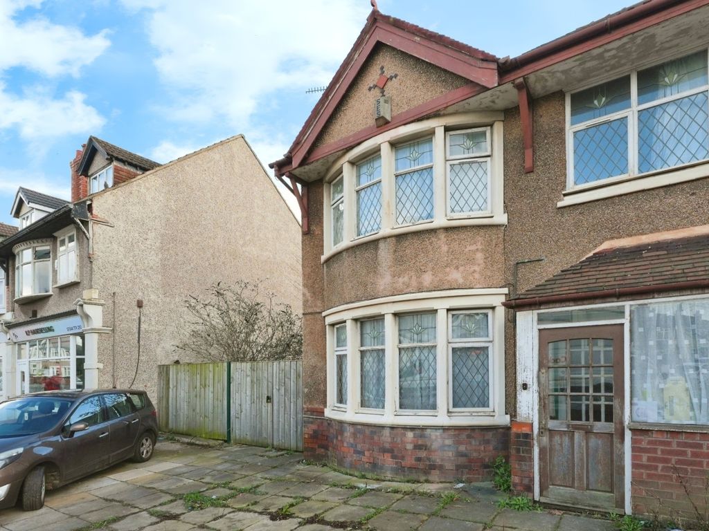 3 bed semidetached house for sale in Wallasey Road, Wallasey