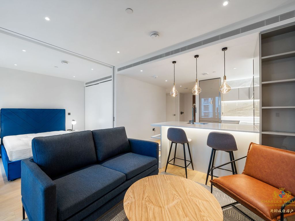 Studio to rent in St James White City Living, Wood Lane, London W12, £