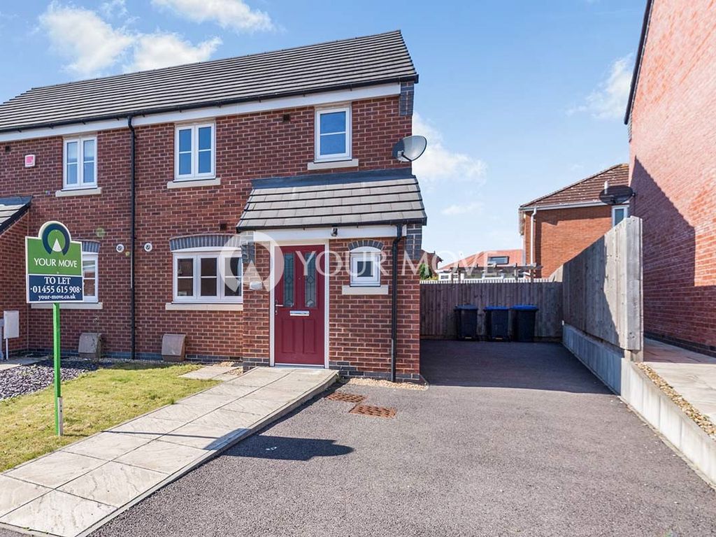 3 bed semidetached house to rent in Oronsay Close, Hinckley