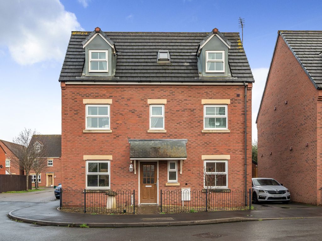 4 bed detached house for sale in Windfall Way, Gloucester