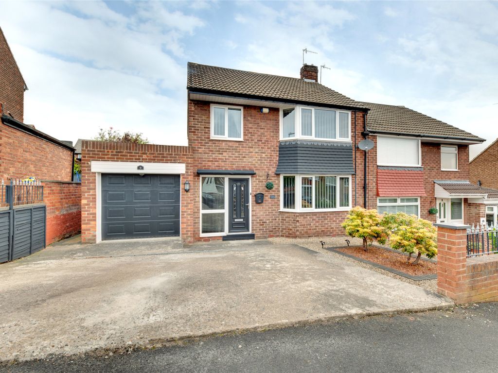 3 bed semidetached house for sale in Cherrytree Drive, Whickham NE16