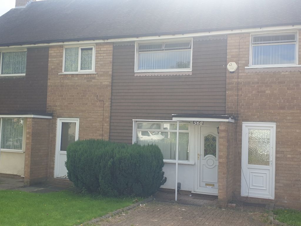 3 bed terraced house to rent in Church Road, Yardley, Birmingham B33, £