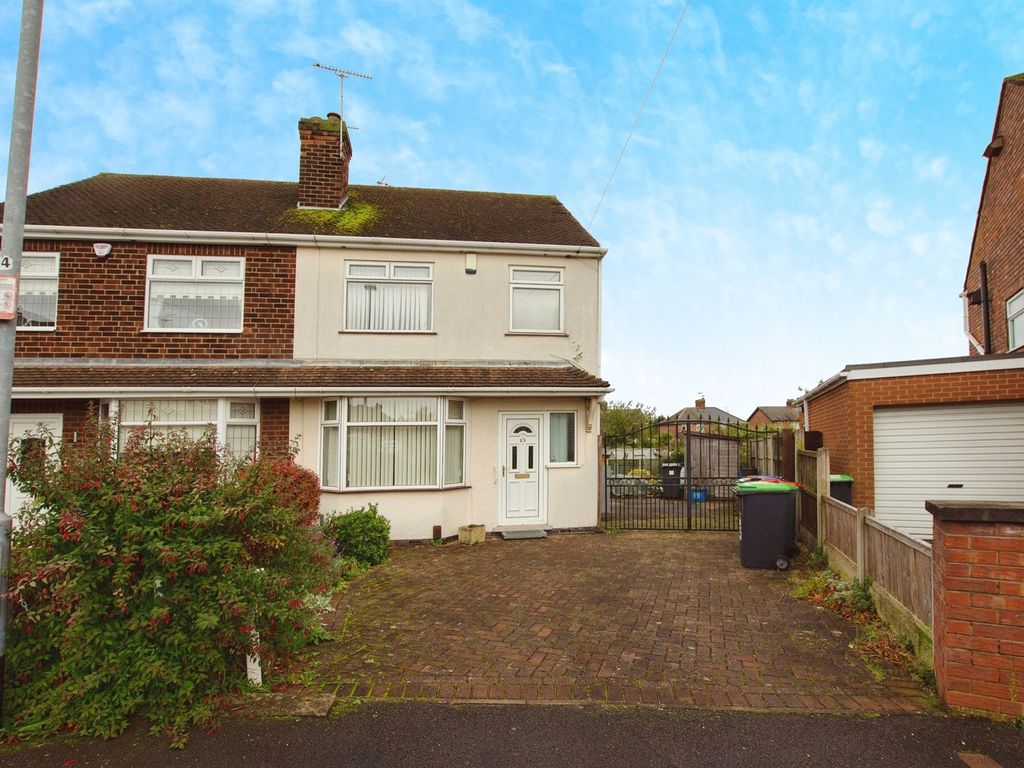 3 bed semidetached house for sale in Brookfield Avenue, Hucknall